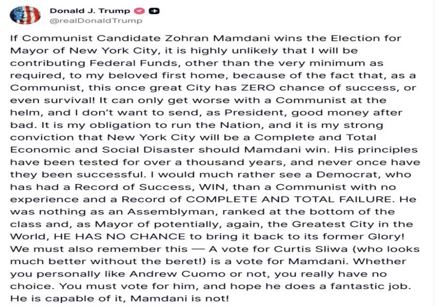 Trump Stuns MAGA After Endorsing Andrew Cuomo