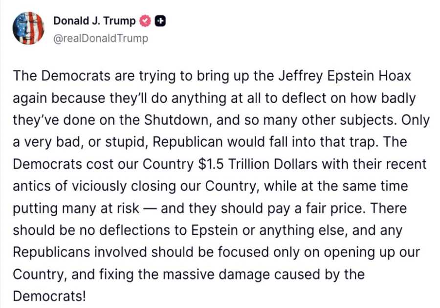 Epstein Called Trump a ‘Bad’ Person, Said He ‘Knew About the Girls’: Emails