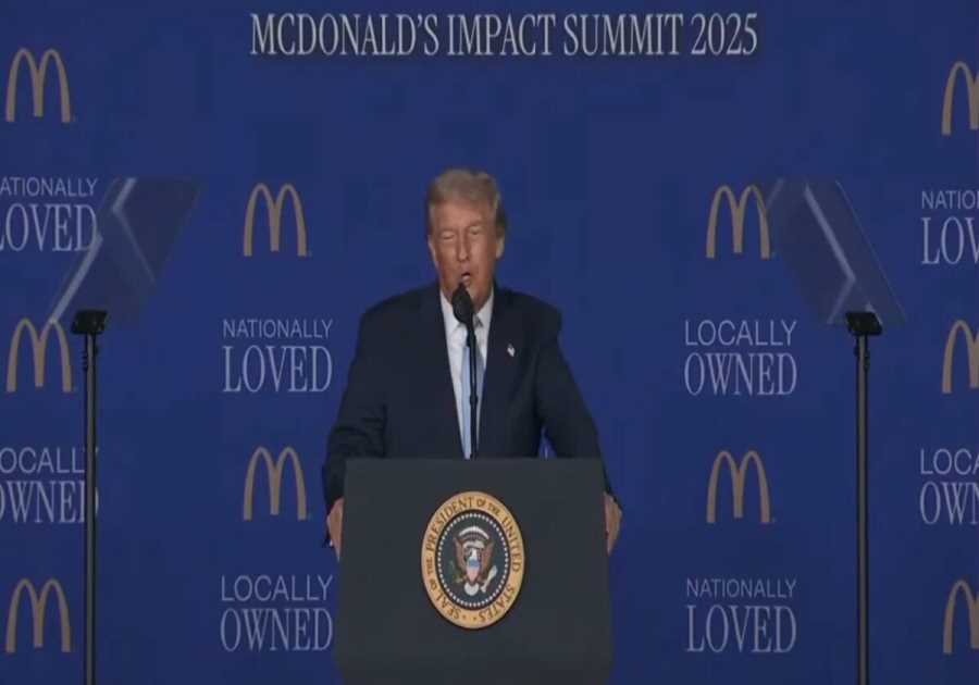 President Trump Roasts Kamala Harris at McDonald’s Impact Summit with Hilarious Joke About His Time as a McDonald’s Fry Cook (VIDEO)
