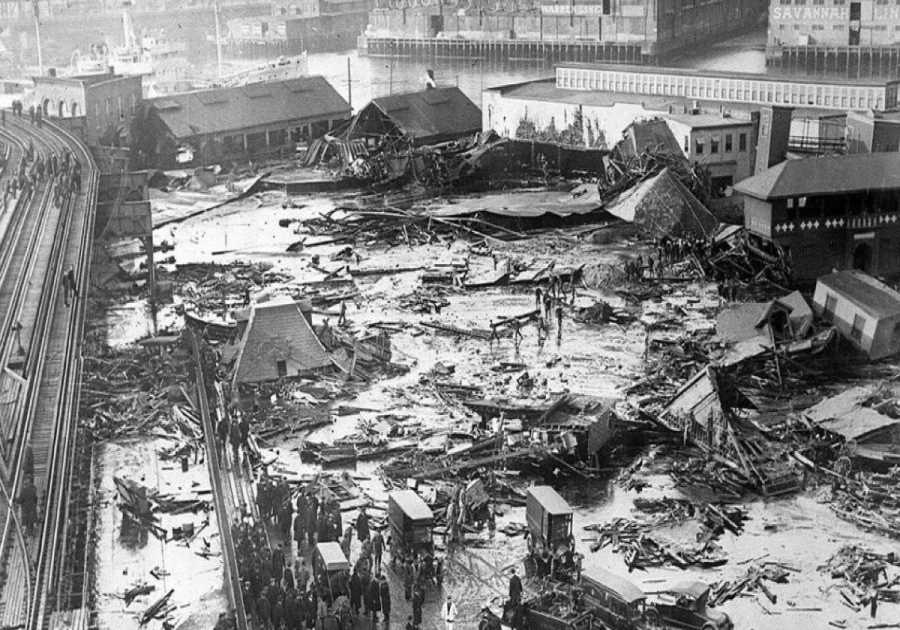 Post-Christmas Disaster: How 26 Million Pounds of Molasses Killed or Injured 170 in the Streets of Boston in 1919