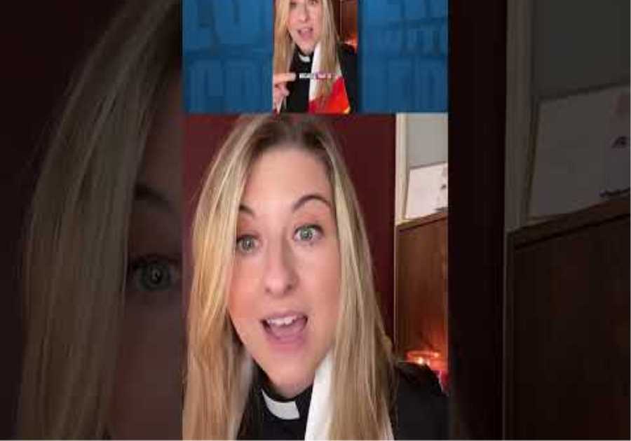 A female priest walks into a bar...