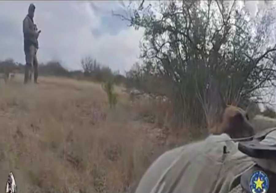 Texas DPS K-9 Unit and Border Mounted Patrol Capture 7 Illegal Aliens with Criminal History, on Private Ranchlands (VIDEO)