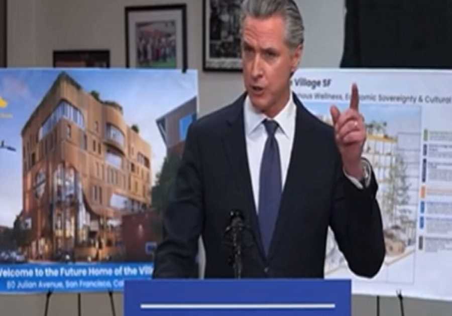 PURE PROJECTION: Gavin Newsom Says ‘Trump is Trying to Stoke a Civil War’ (VIDEO)