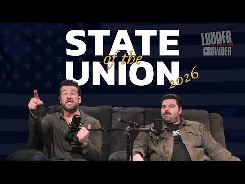 🔴LIVE 2026 SOTU & Crowder Fact Check