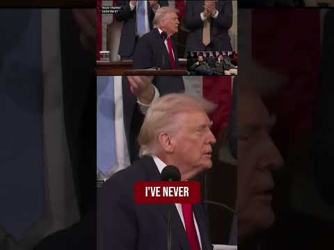 Dems nearly all stayed seated...