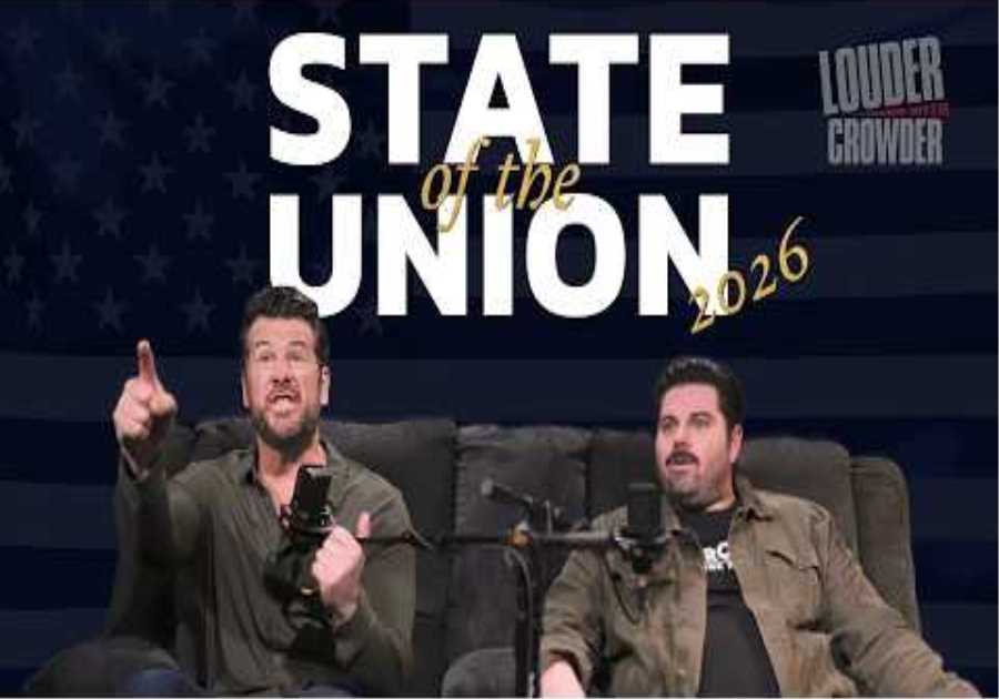 🔴LIVE 2026 SOTU & Crowder Fact Check