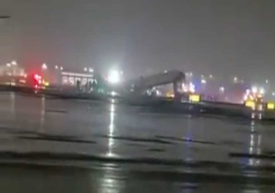 MASS CASUALTY EVENT: Air Canada Plane Collides with Firetruck at LaGuardia Airport