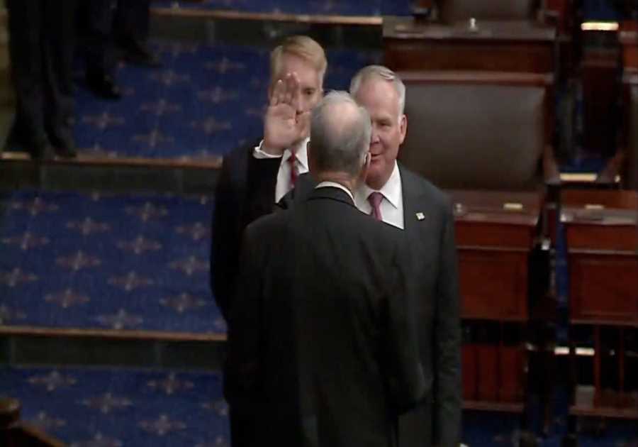Oil and Gas Executive Alan Armstrong SWORN IN as New GOP Senator to Replace Markwayne Mullin