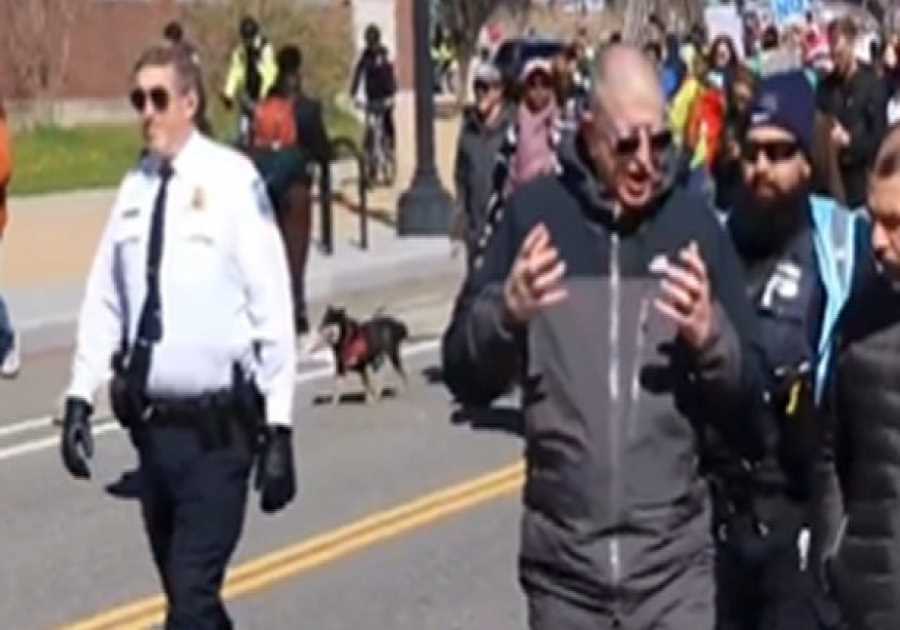 BEYOND PARODY: No Kings Protesters Yell ‘Abolish the Police’ as They’re Being Escorted and Protected by Police (VIDEO)