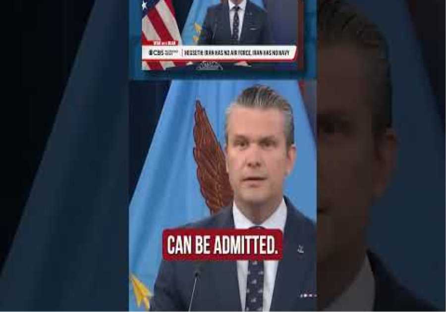 Pete Hegseth is right.