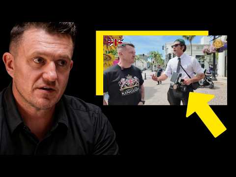 Tommy Robinson COMPLETELY EXPOSES Fake HAMAS PROTESTER