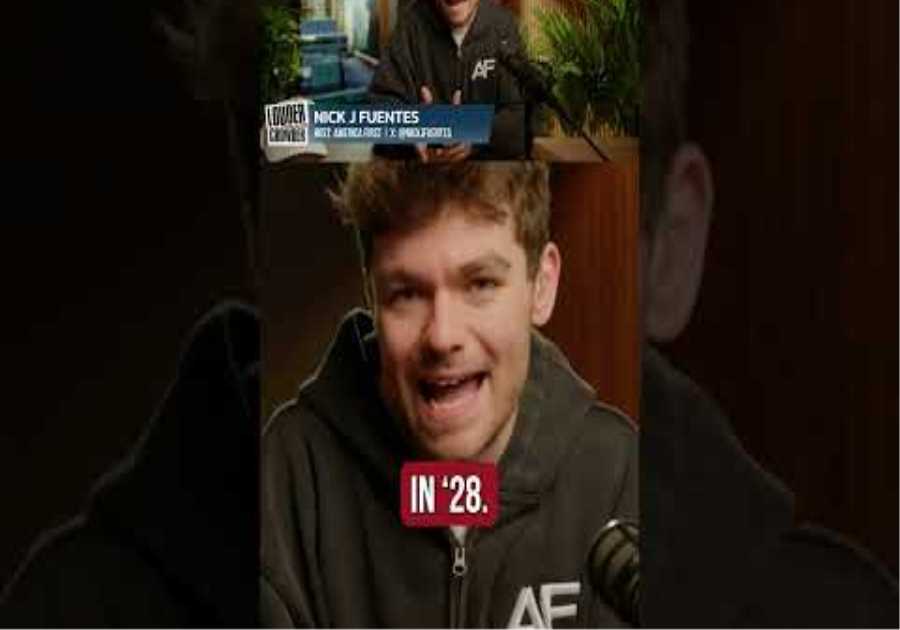 I'm not buying Nick Fuentes' plan to vote Democrat in 2026.
