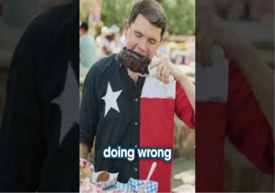 Fake Texan Tries Eating Ribs