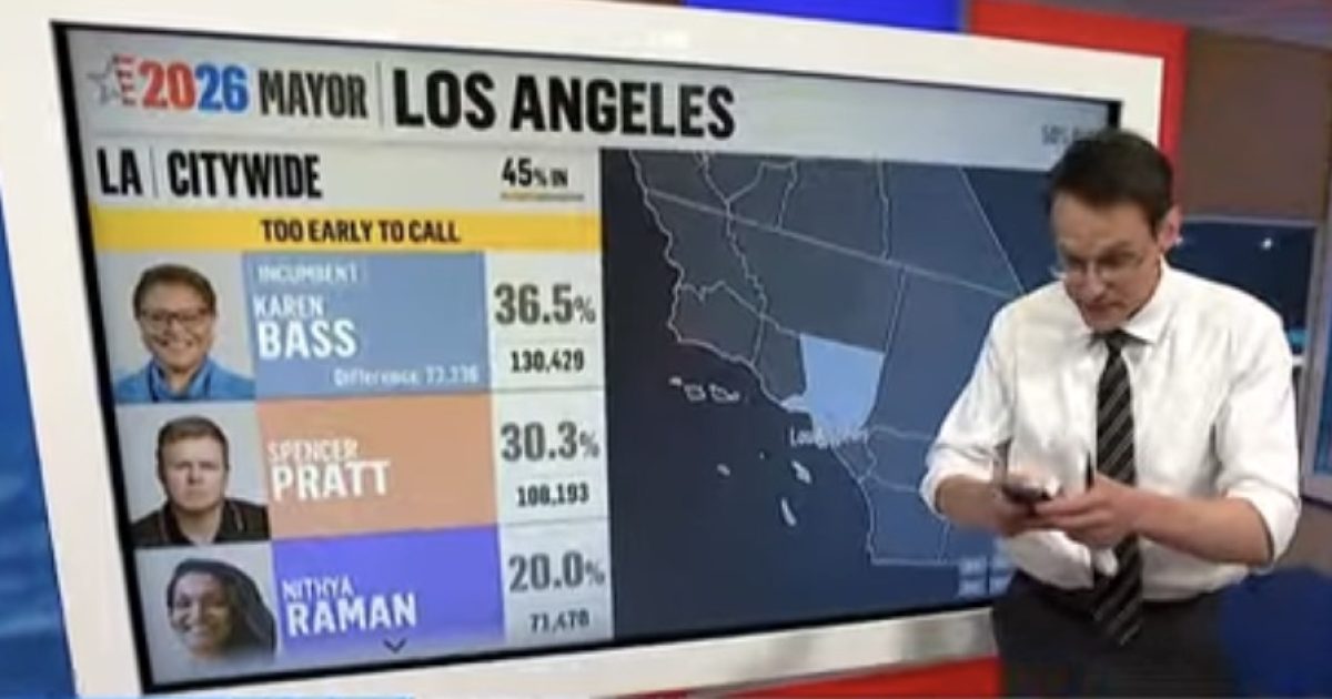 JUST IN: First Ballot Dump in Los Angeles Mayor Race Puts Spencer Pratt in Position to Force Run-Off With Karen Bass – Mail-in Votes Expected to Arrive DAYS After Election (VIDEO)