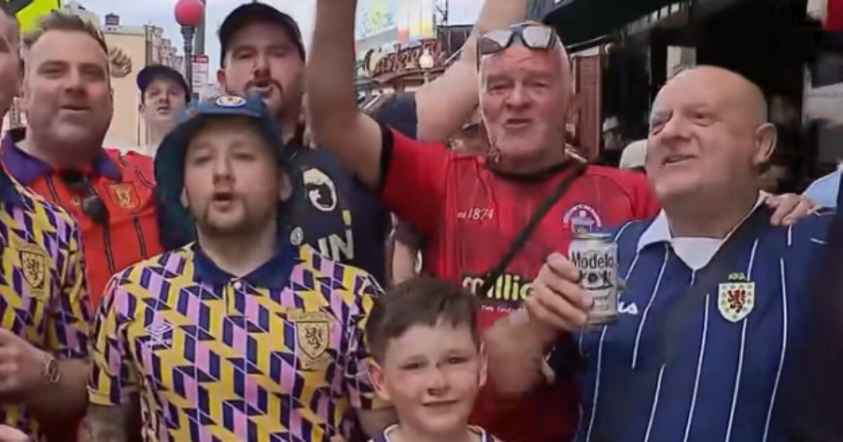 Scottish People in the U.S. for the World Cup LOVE AMERICA – Make American Democrats Look Even More Miserable and Hateful (VIDEO)