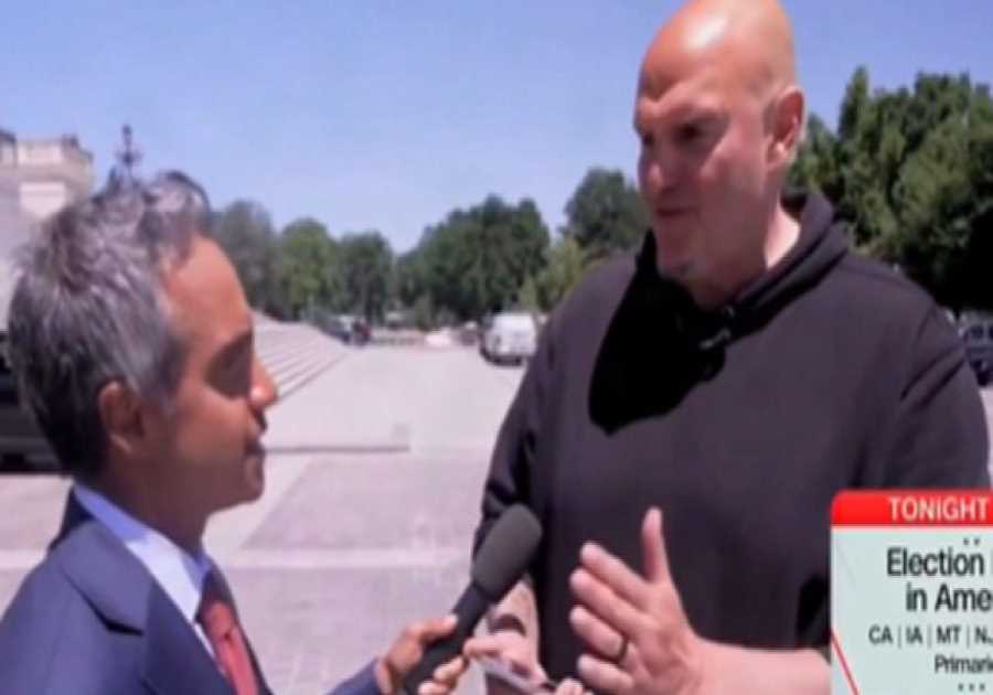 Senator John Fetterman Slams Fellow Democrat Graham Platner as a ‘Creep’ (VIDEO)