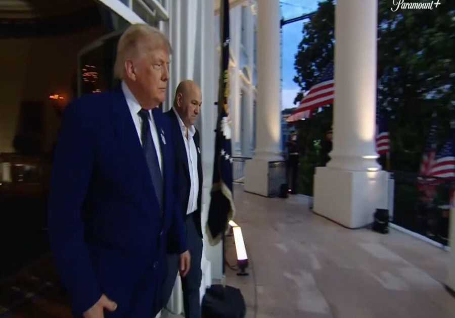 President Trump and Dana White Make Grand Entrance at UFC Freedom 250 (LIVE FEED OF FIGHT)