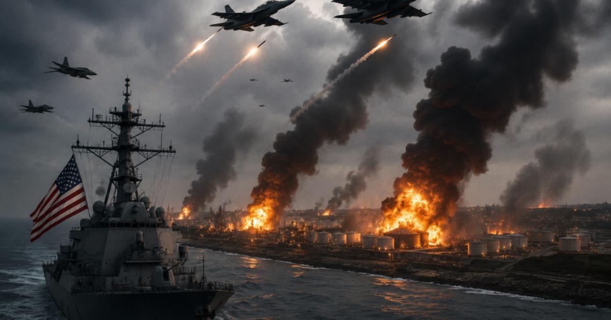 Trump Draws Red Line on Iran: U.S. Strikes Hammer Regime After Hormuz Attacks, Ceasefire Collapses