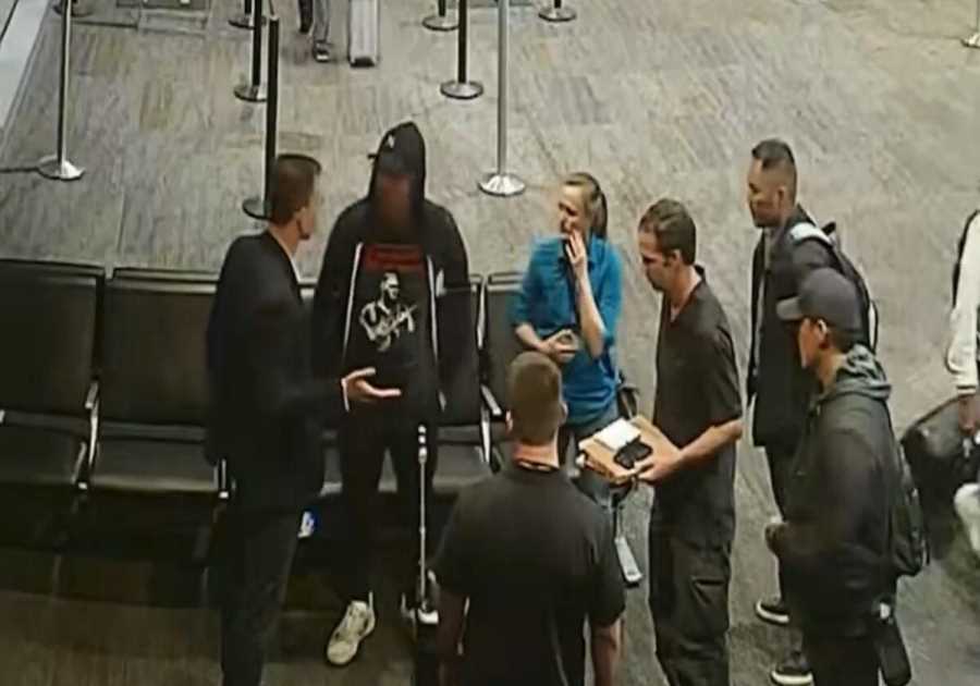 WATCH: Video Shows Moment FBI Agents Swarmed Swalwell and Seized His Electronic Devices at San Francisco Airport
