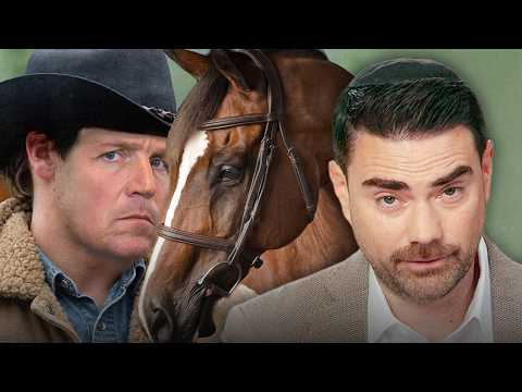 Tucker Carlson Can't Stop Horsing Around