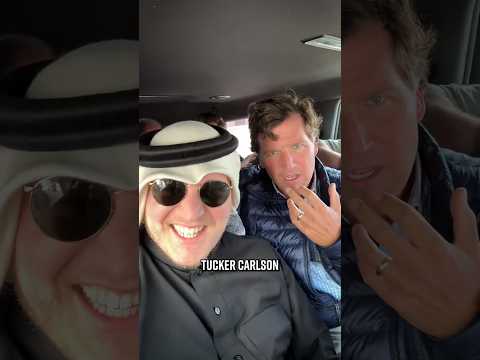 Tucker Carlson just can't stop horsing around